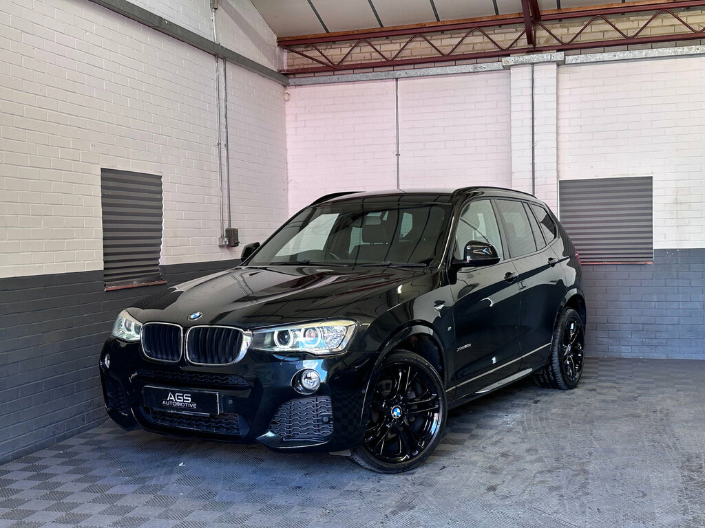 BMW X3 2.0 20D M Sport Suv Xdrive Euro 6 Black