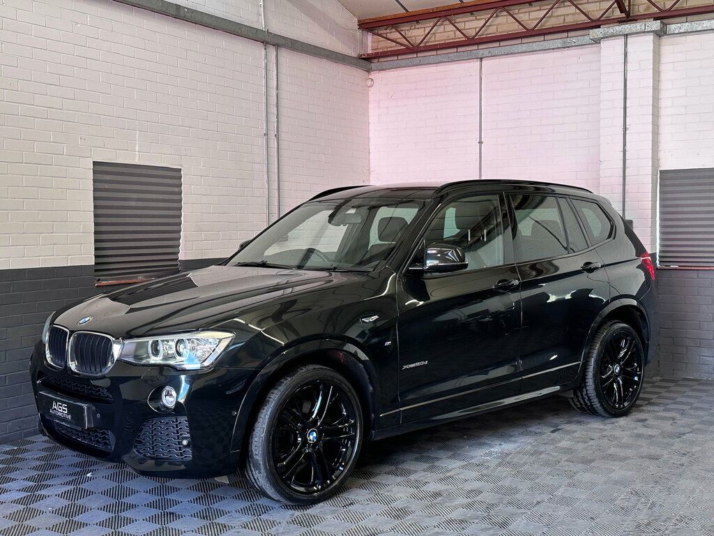 BMW X3 2.0 20D M Sport Suv Xdrive Euro 6 Black #3