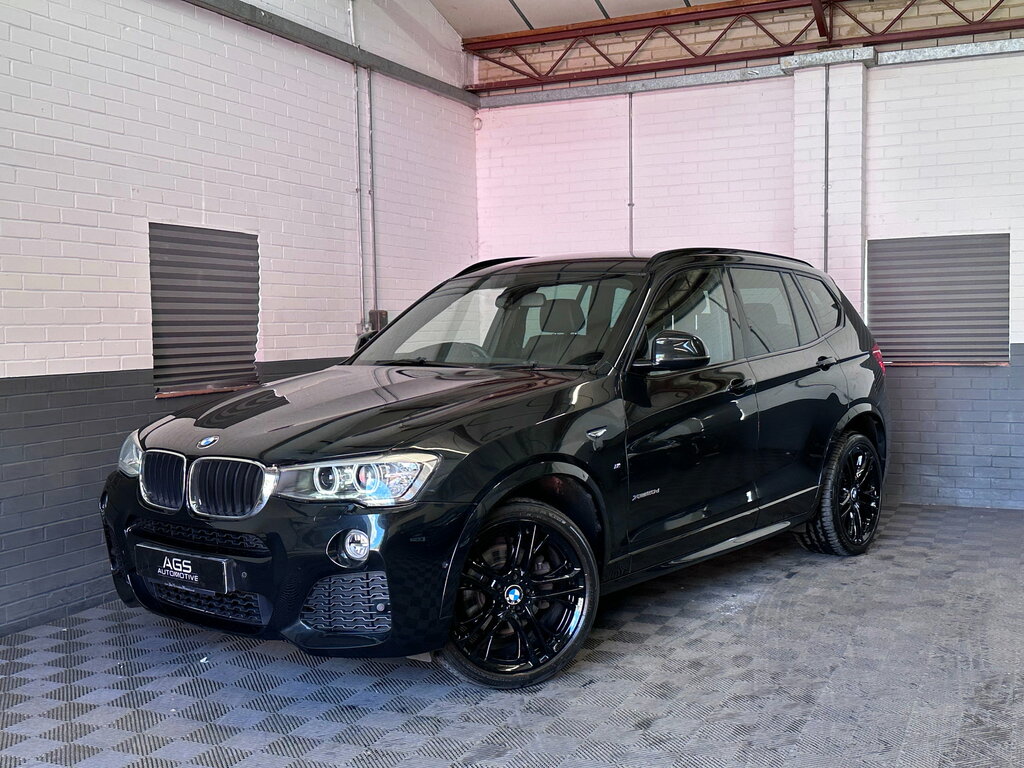 BMW X3 2.0 20D M Sport Suv Xdrive Euro 6 Black #2