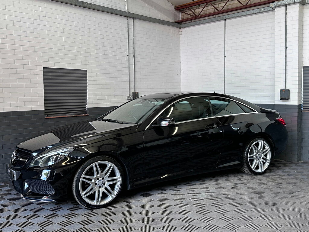Mercedes-Benz E Class 2.1 E220d Amg Line Edition Coupe G-tron Black #6