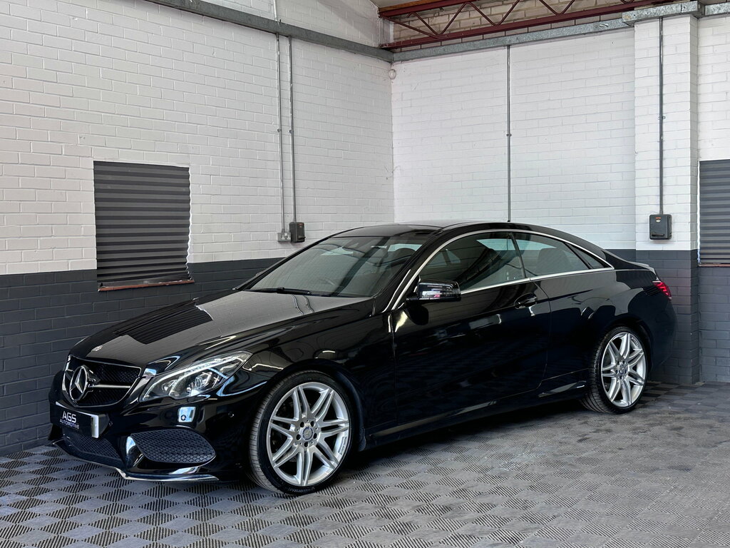Mercedes-Benz E Class 2.1 E220d Amg Line Edition Coupe G-tron Black #3