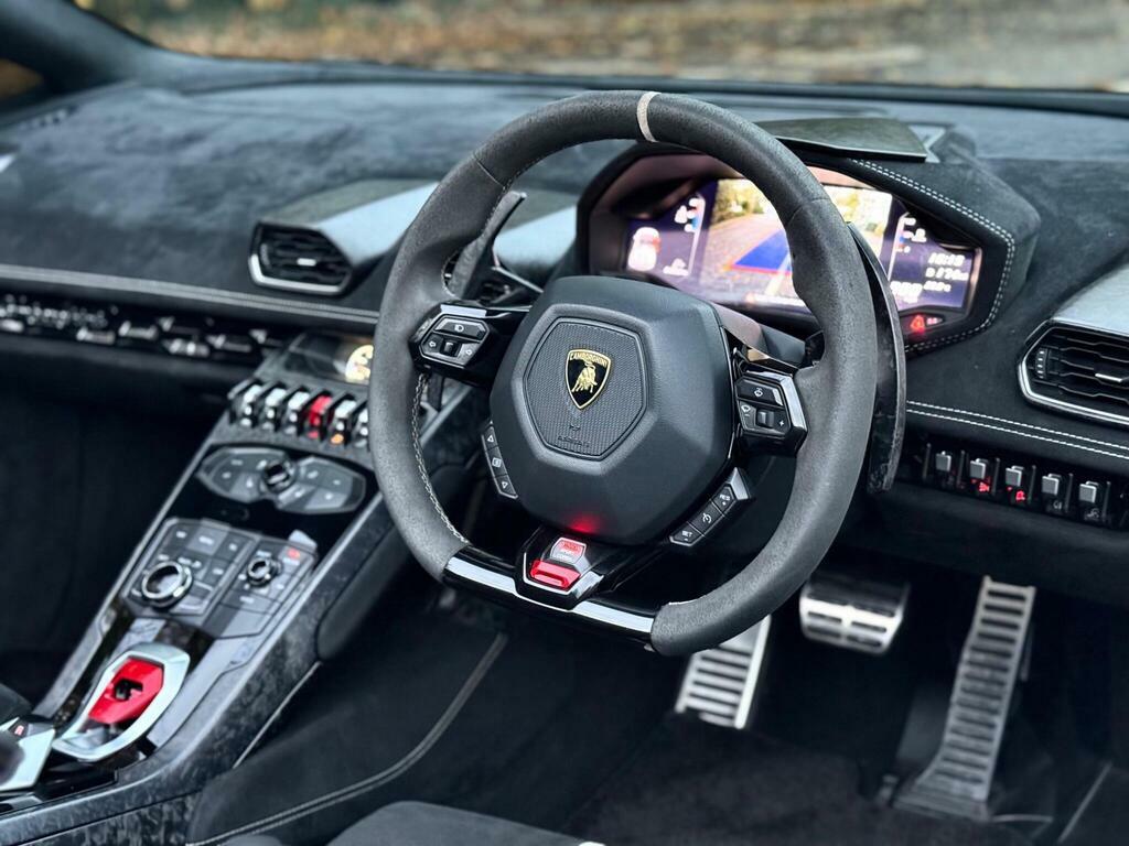 Lamborghini Huracan 5.2 V10 Lp 640-4 Performante Spyder Ldf 4Wd Euro 6 White #4