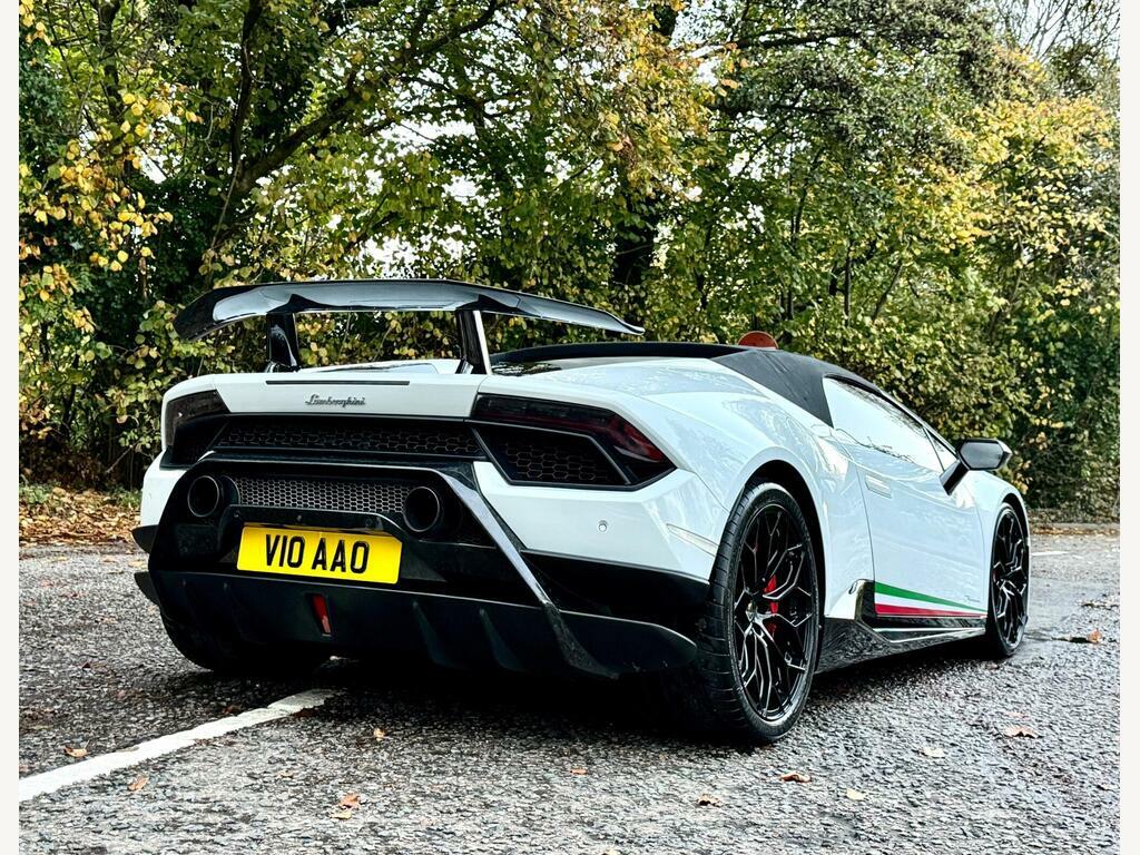 Lamborghini Huracan 5.2 V10 Lp 640-4 Performante Spyder Ldf 4Wd Euro 6 White #3