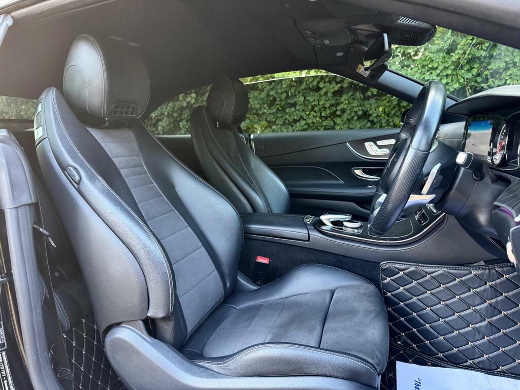 Mercedes-Benz E Class 2.0 E220d Amg Line Premium Cabriolet G-tronic E Black #4