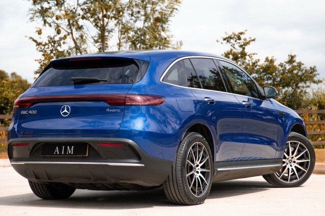 Mercedes-Benz EQC 400 80Kwh Amg Line Blue #2