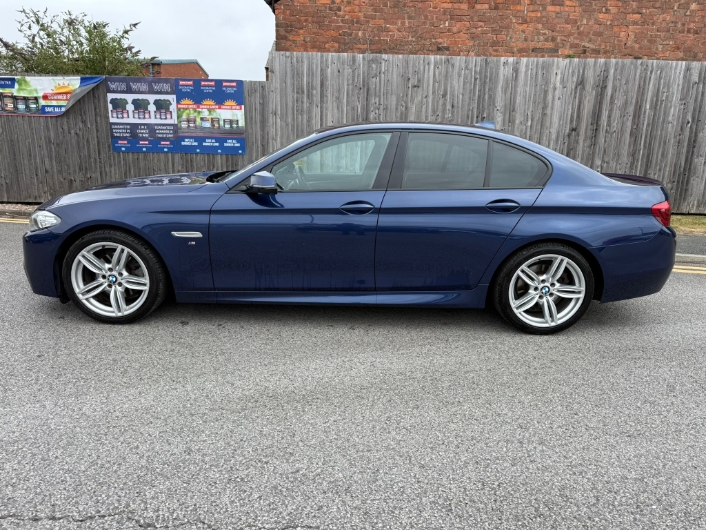 BMW 5 Series 2.0 520D M Sport Blue #5