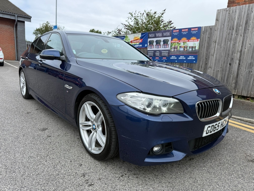 BMW 5 Series 2.0 520D M Sport Blue #2