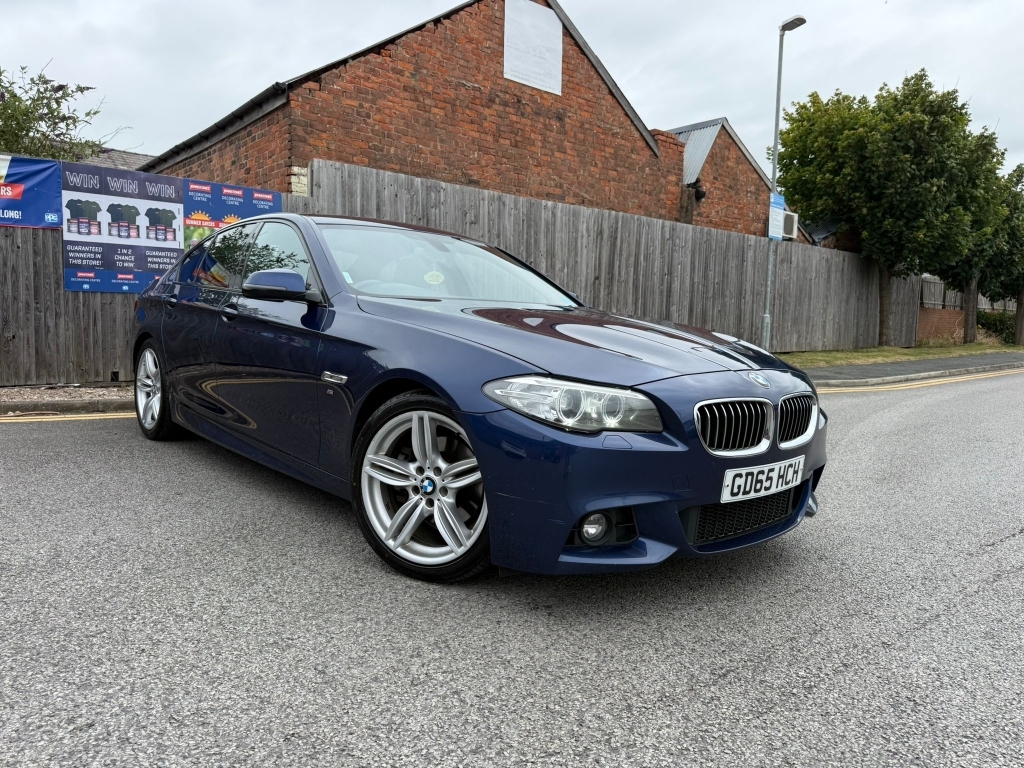 BMW 5 Series 2.0 520D M Sport Blue