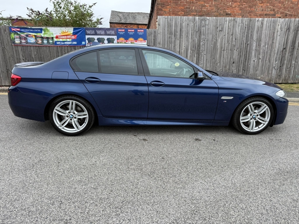 BMW 5 Series 2.0 520D M Sport Blue #6