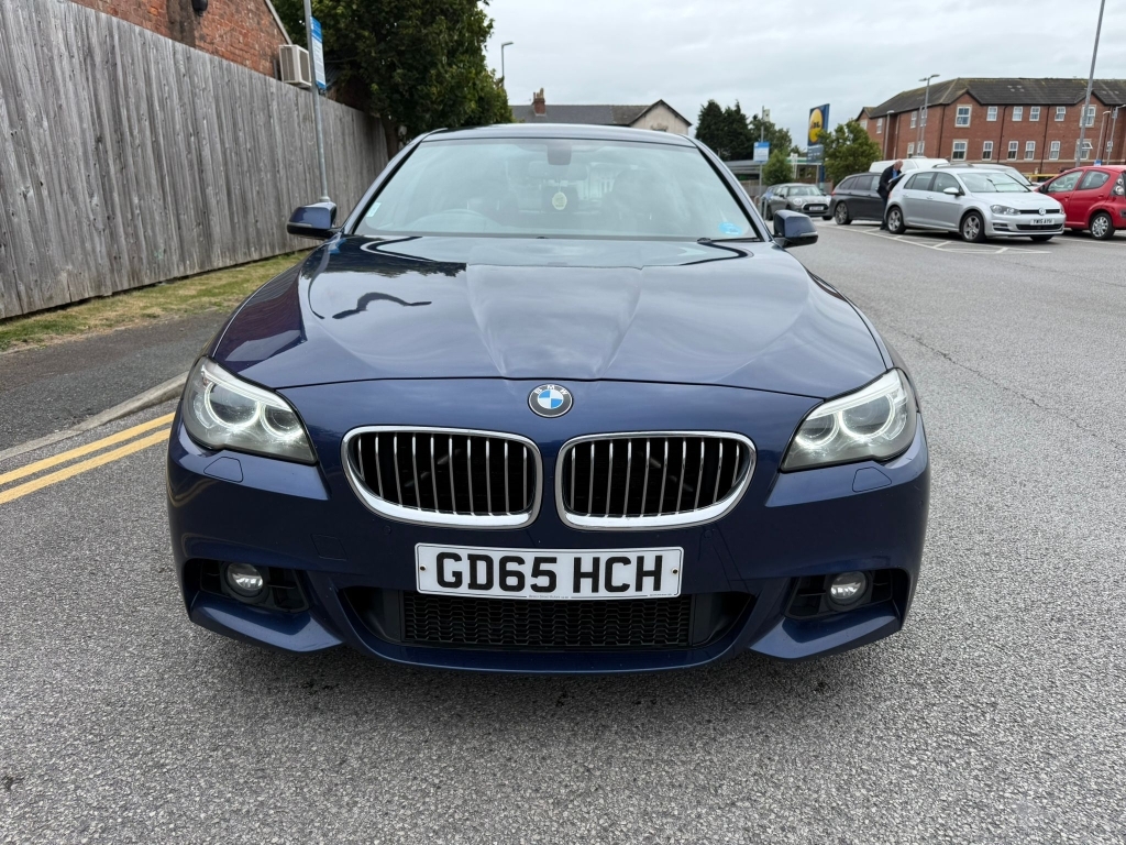 BMW 5 Series 2.0 520D M Sport Blue #3