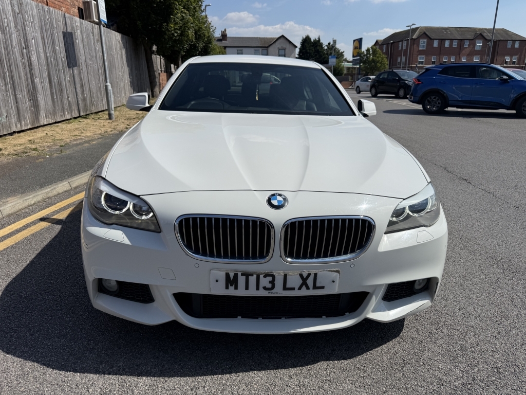 BMW 5 Series 2.0 525D M Sport White #3