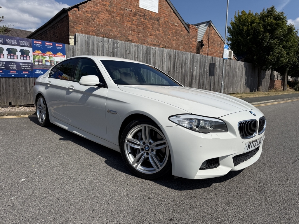 BMW 5 Series 2.0 525D M Sport White