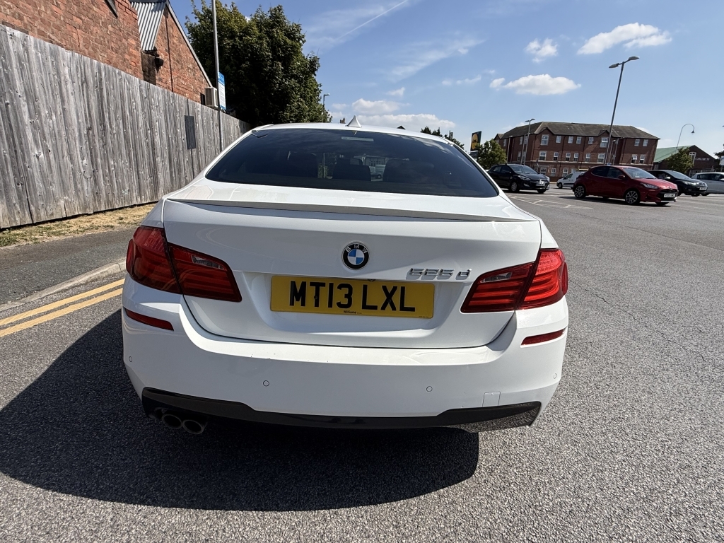 BMW 5 Series 2.0 525D M Sport White #6