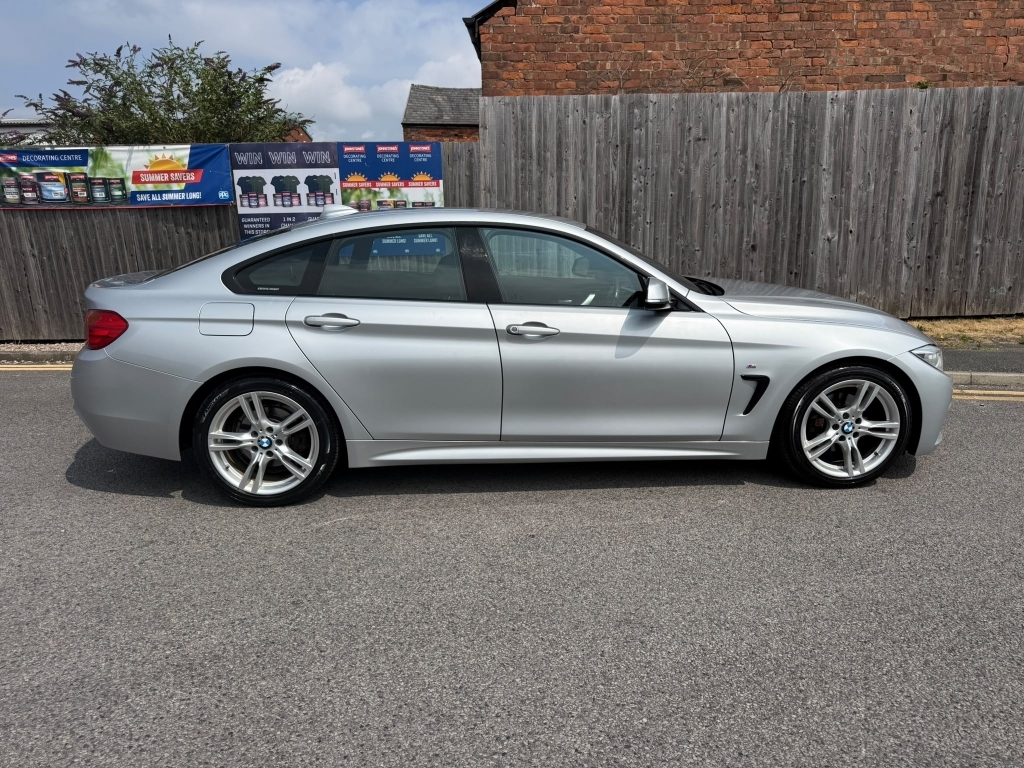 BMW 4 Series Gran Coupe 2.0 420D M Sport Gran Coupe Silver #6