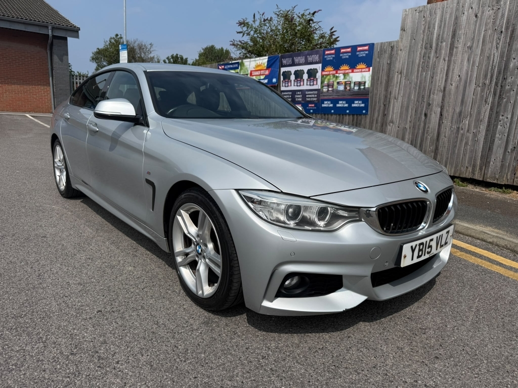 BMW 4 Series Gran Coupe 2.0 420D M Sport Gran Coupe Silver #2