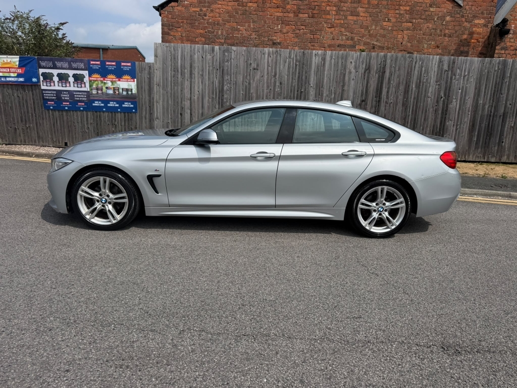 BMW 4 Series Gran Coupe 2.0 420D M Sport Gran Coupe Silver #5