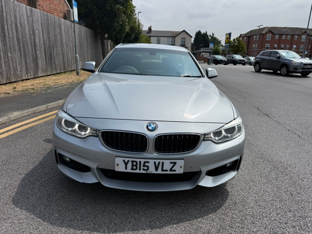 BMW 4 Series Gran Coupe 2.0 420D M Sport Gran Coupe Silver #3