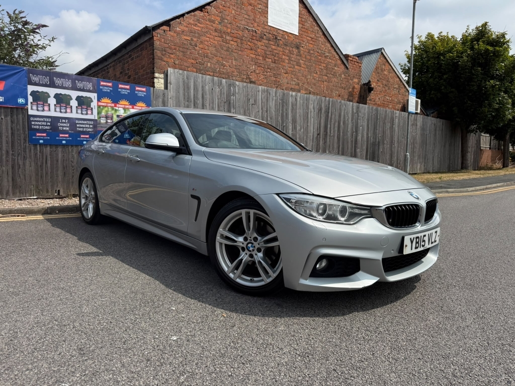 BMW 4 Series Gran Coupe 2.0 420D M Sport Gran Coupe Silver