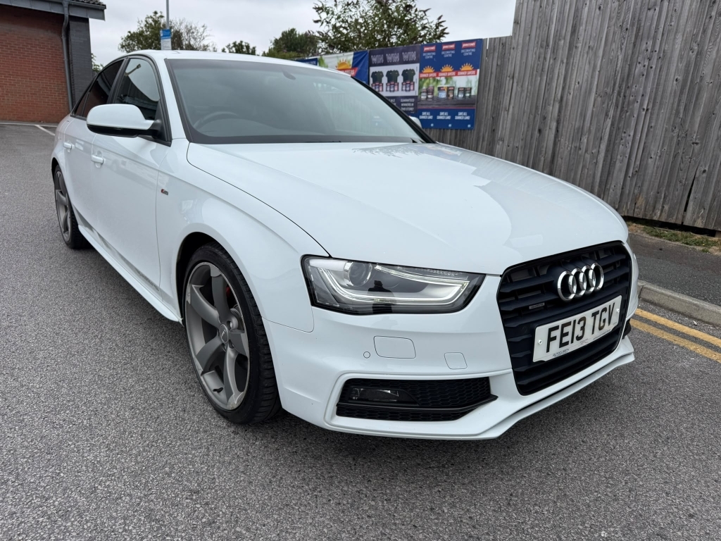 Audi A4 2.0 Tdi Quattro Black Edition White
