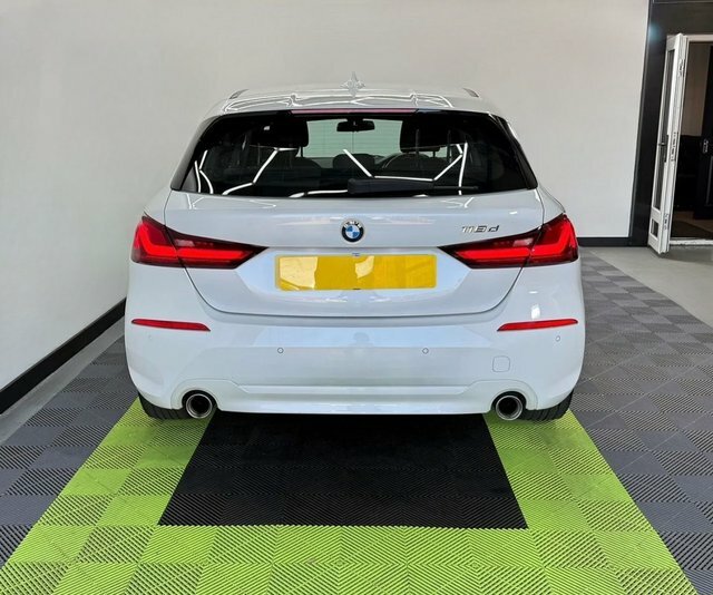 BMW 1 Series 2.0 118D Se Hatchback AK70RUC White #4