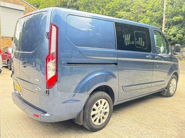 Ford Transit Custom 2.0 320 Ecoblue Limited YC68ULG Blue #2