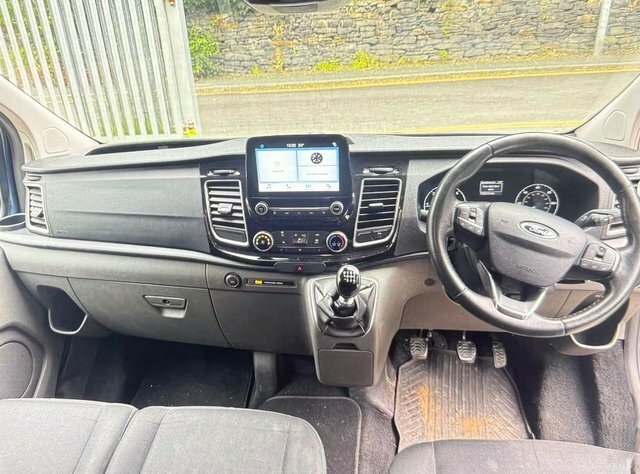 Ford Transit Custom 2.0 320 Ecoblue Limited YC68ULG Blue #5
