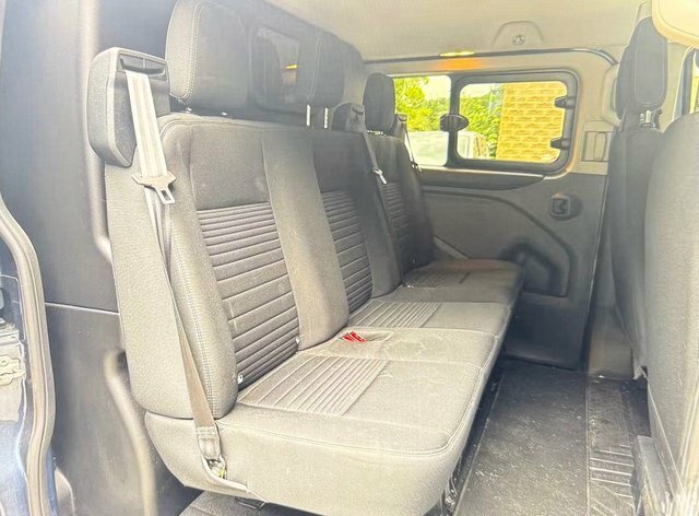 Ford Transit Custom 2.0 320 Ecoblue Limited YC68ULG Blue #6