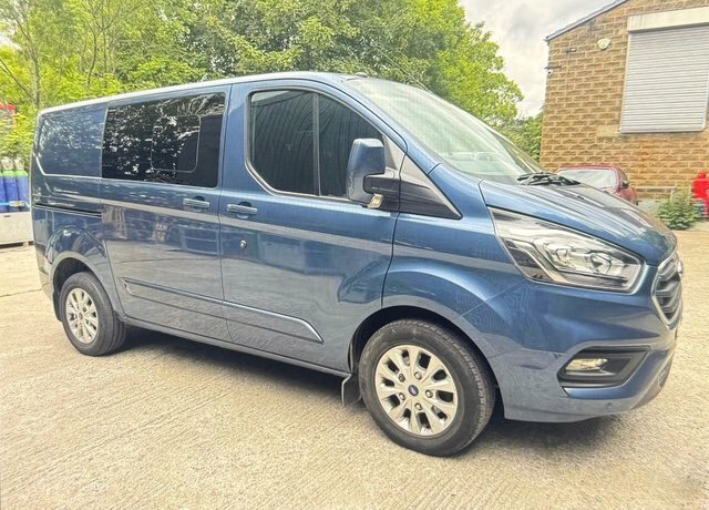 Ford Transit Custom 2.0 320 Ecoblue Limited YC68ULG Blue #3
