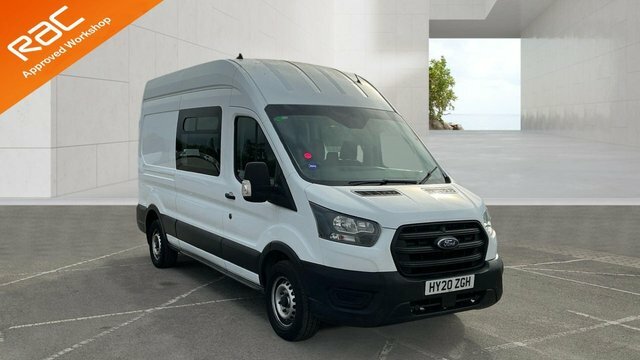 Ford Transit Custom 2.0 350 Ecoblue Leader White