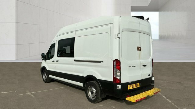 Ford Transit Custom 2.0 350 Ecoblue Leader White #2