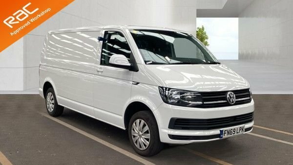 Volkswagen Transporter Panel Van White #1