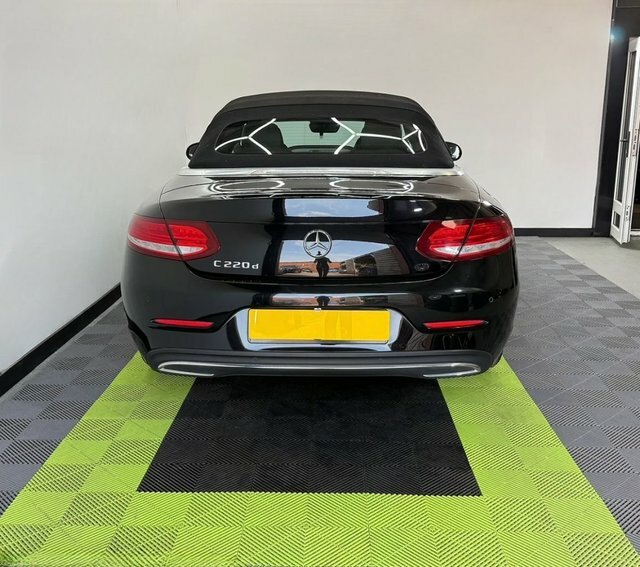 Mercedes-Benz C Class 2.1 C220d Sport Cabriolet Black #6
