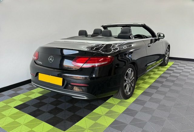 Mercedes-Benz C Class 2.1 C220d Sport Cabriolet Black #4