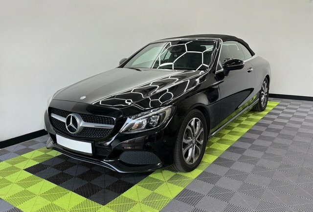 Mercedes-Benz C Class 2.1 C220d Sport Cabriolet Black #2