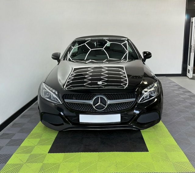 Mercedes-Benz C Class 2.1 C220d Sport Cabriolet Black #5