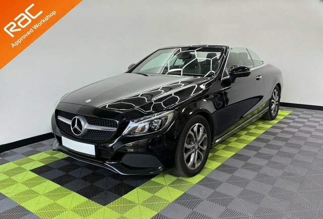 Mercedes-Benz C Class 2.1 C220d Sport Cabriolet Black