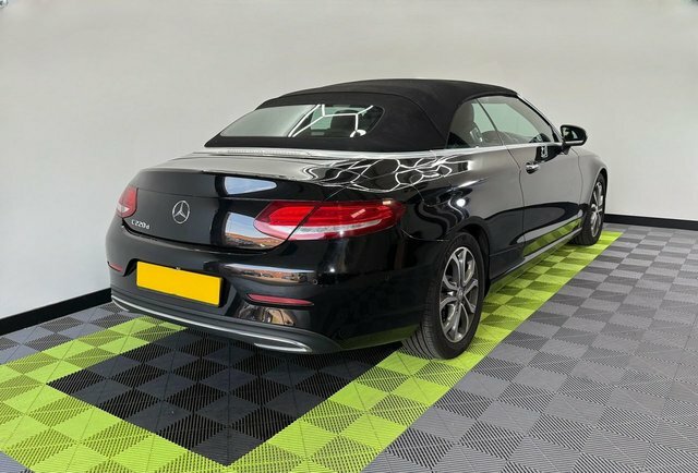 Mercedes-Benz C Class 2.1 C220d Sport Cabriolet Black #3
