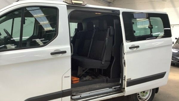 Ford Transit Custom 2.0 320 Ecoblue Crew YO19YLM White #4