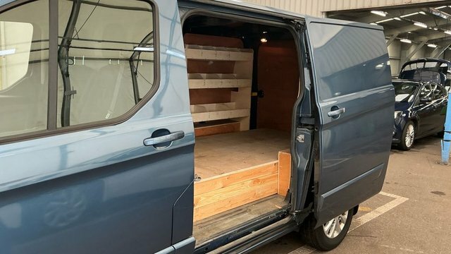 Ford Transit Custom 2.0 300 Ecoblue Limited Crew Van L1 H1 Euro 6 Grey #10