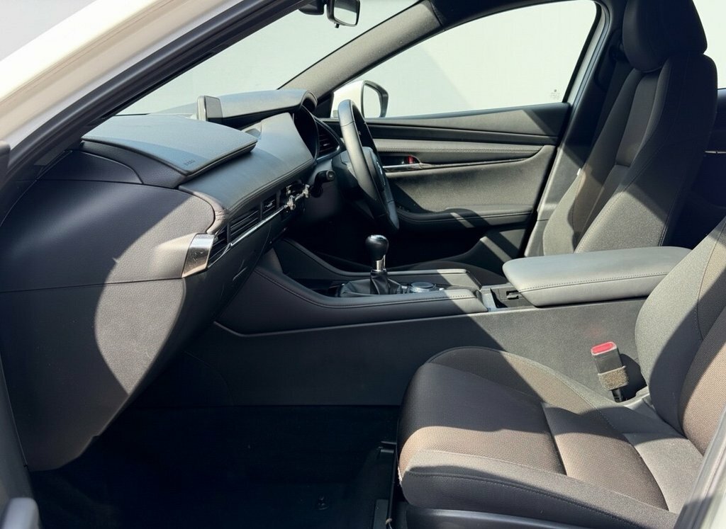 Mazda 3 Hatchback White #4