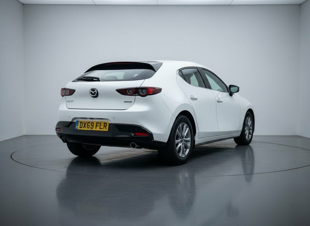 Mazda 3 Hatchback White #3