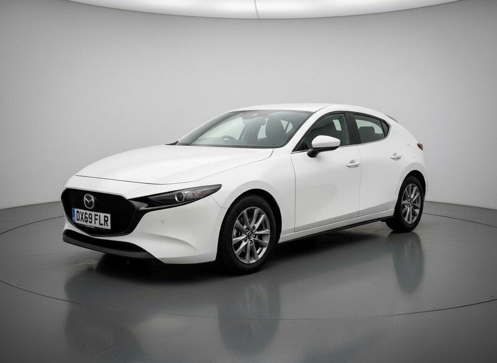 Mazda 3 Hatchback White #2