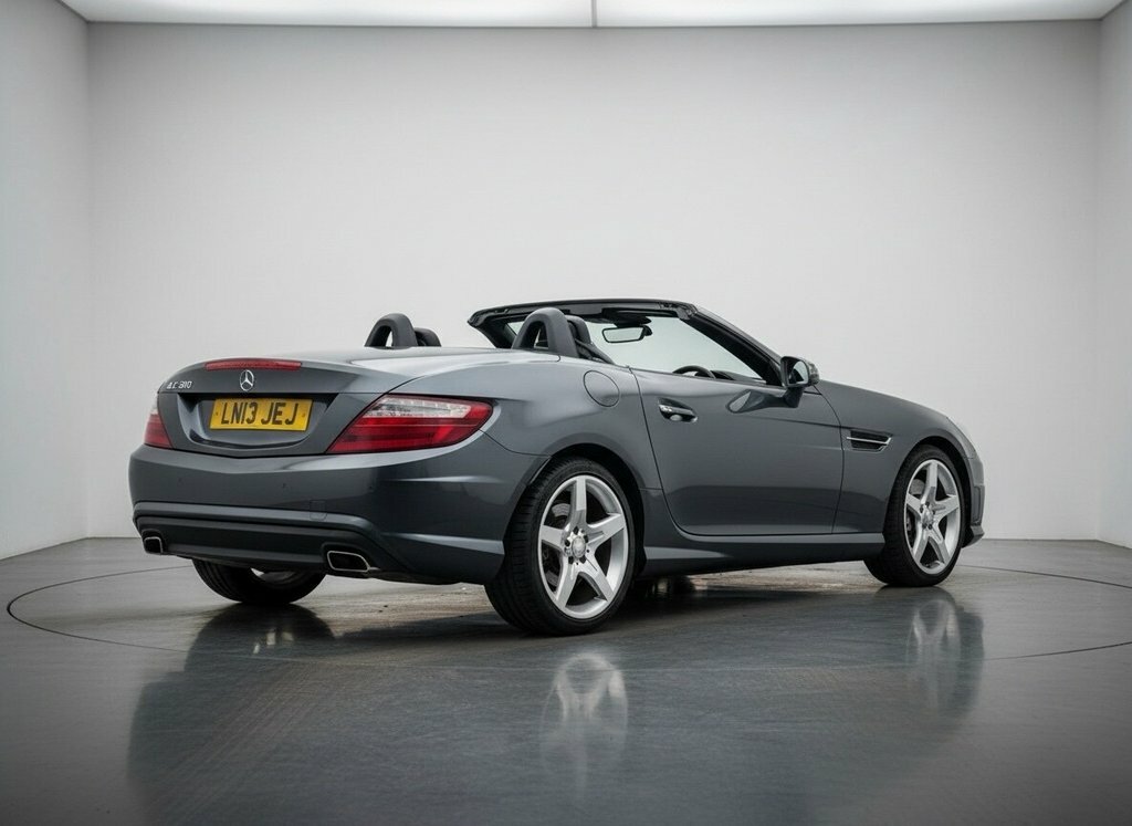Mercedes-Benz SLK Convertible Grey #4