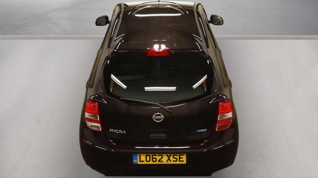 Nissan Micra 1.2 12V Acenta Euro 5 White #8