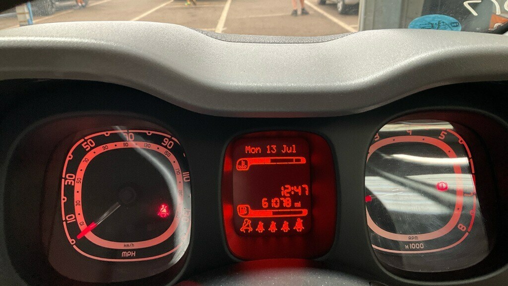 Fiat Panda Hatchback Pop 201464 White #12