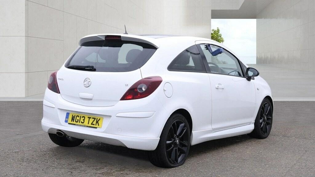 Vauxhall Corsa 1.2 Limited Edition White #4