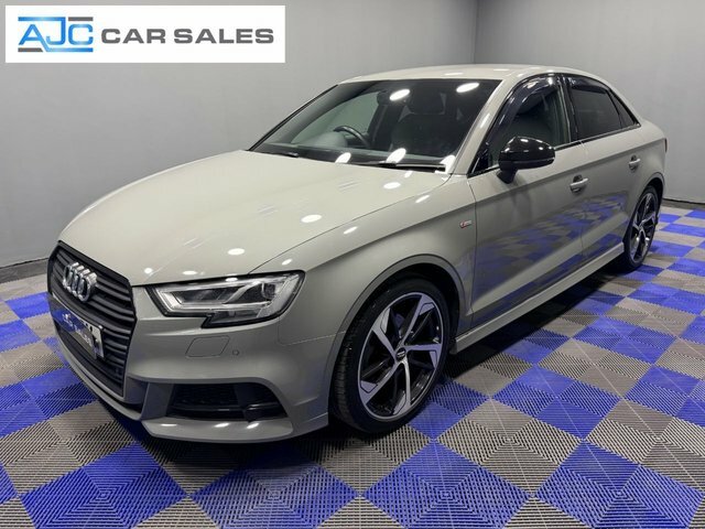Audi A3 2019 1.5 Tfsi Cod 35 Black Edition Saloon Petr Black