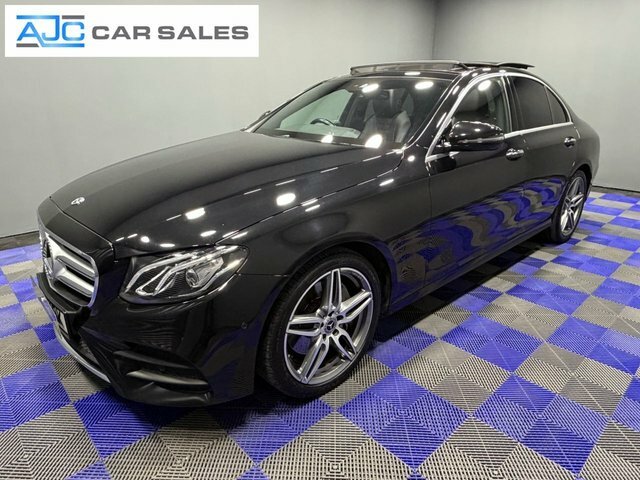 Mercedes-Benz E Class 2019 2.0 E200 Amg Line Premium Saloon Black