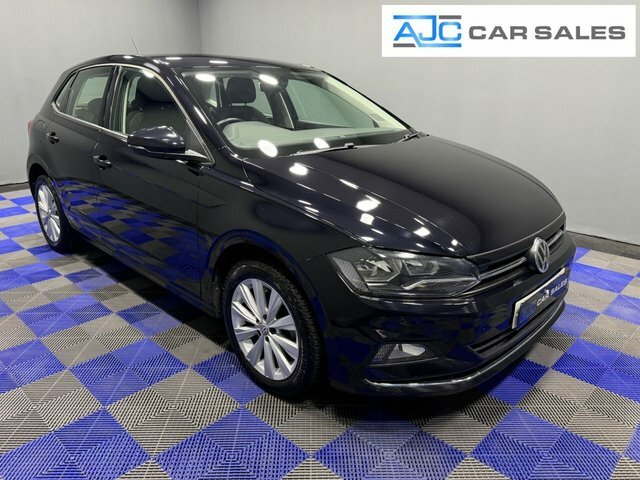 Volkswagen Polo 2018 1.0 Tsi Gpf Sel Hatchback Dsg Euro KM68XMA Black #2