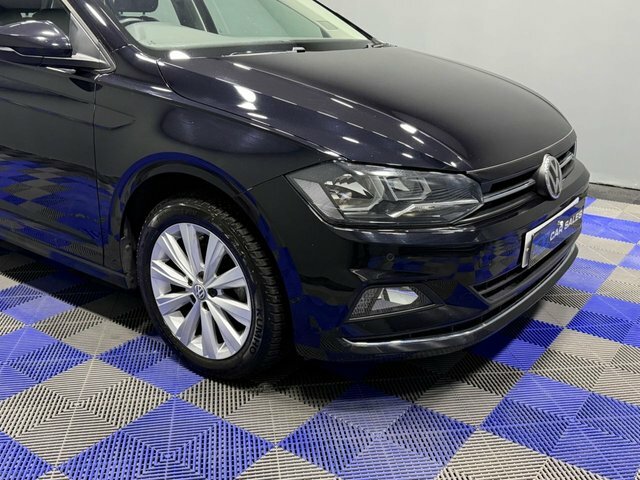 Volkswagen Polo 2018 1.0 Tsi Gpf Sel Hatchback Dsg Euro KM68XMA Black #3